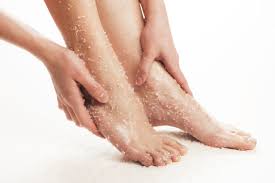 shower your feet