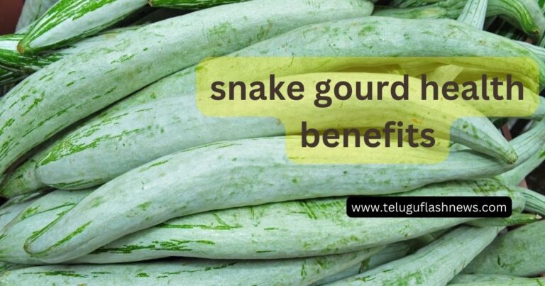 snake gourd health benefits