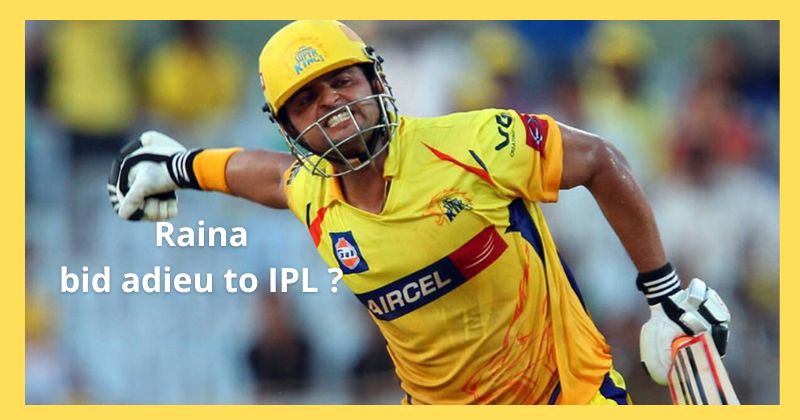 Suresh Raina bid adieu to IPL