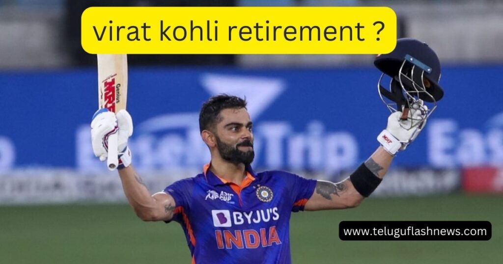 virat kohli retirement