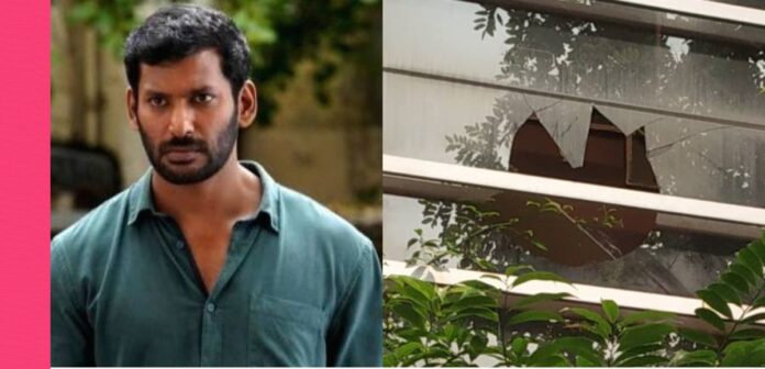 actor Vishal home attacked