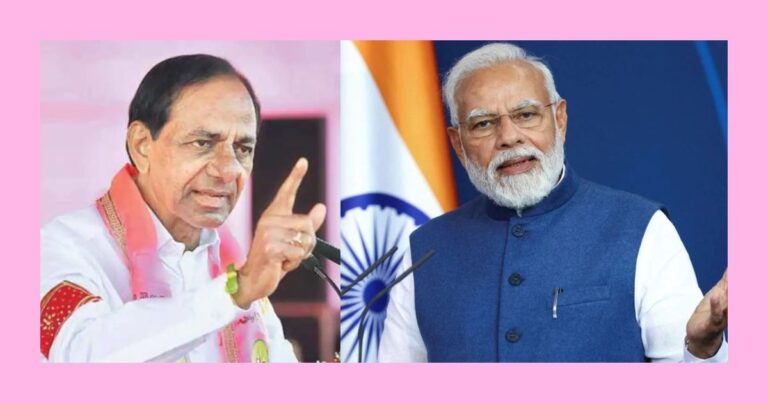 pm narendra modi insulting kcr and telangana people