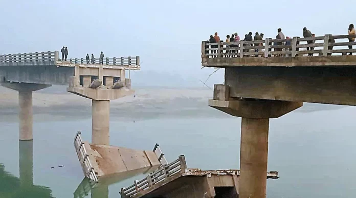 bihar bridge collapse