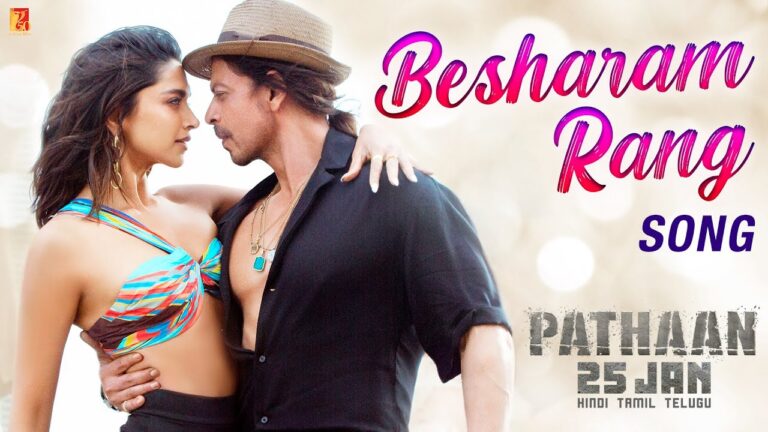 Besharam Rang Song full video from Pathaan featuring Shah Rukh Khan, Deepika Padukone