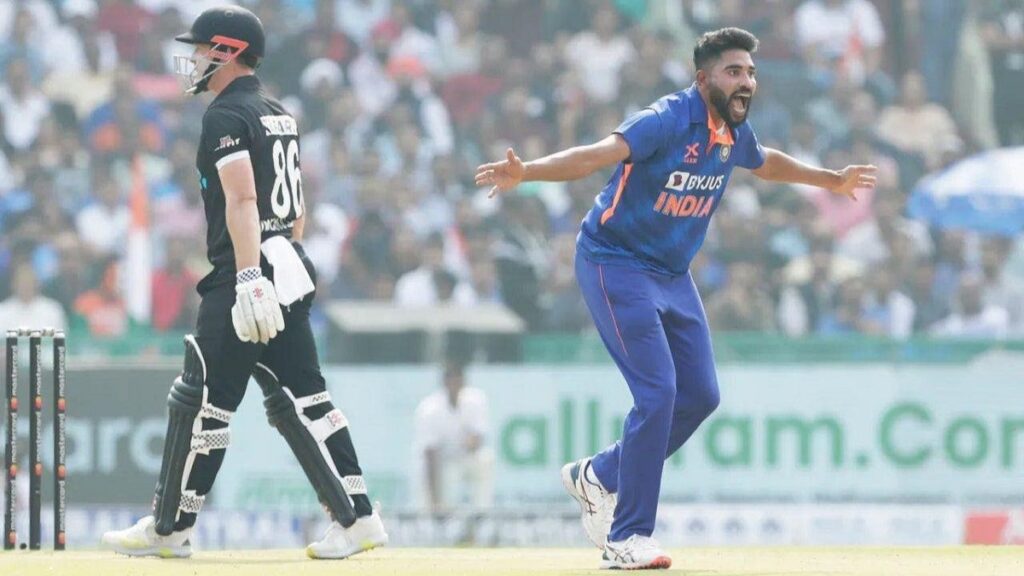 Mohammed Siraj no 1 place in ODI Rankings 