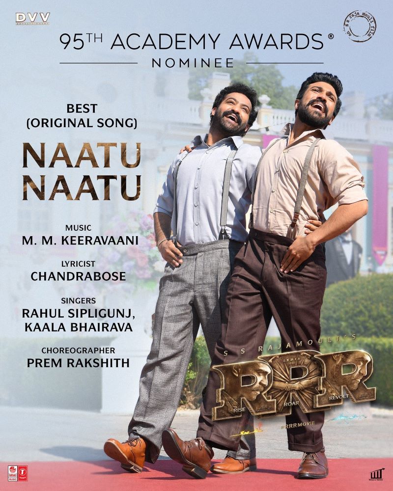 naatu naatu song nominated in oscars