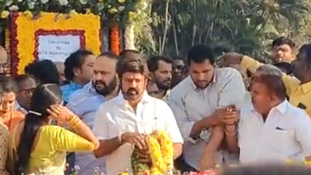 nandamuri balakrishna at ntrghat