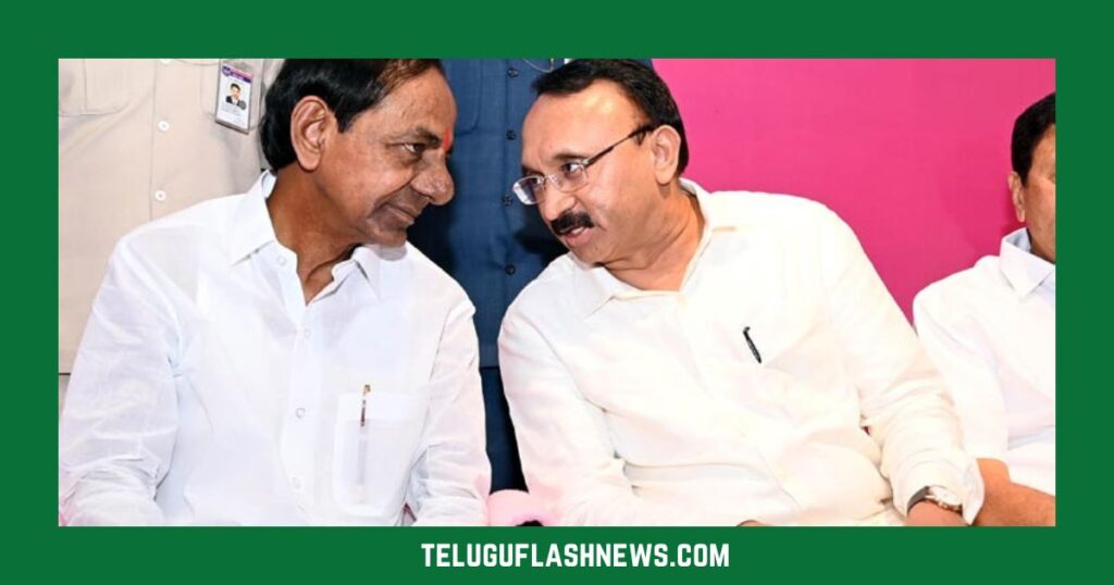 thota chandrasekhar with cm kcr