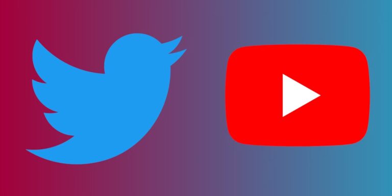 twitter and youtube