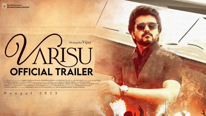Varisu' Tamil Movie Official Trailer | Thalapathy Vijay