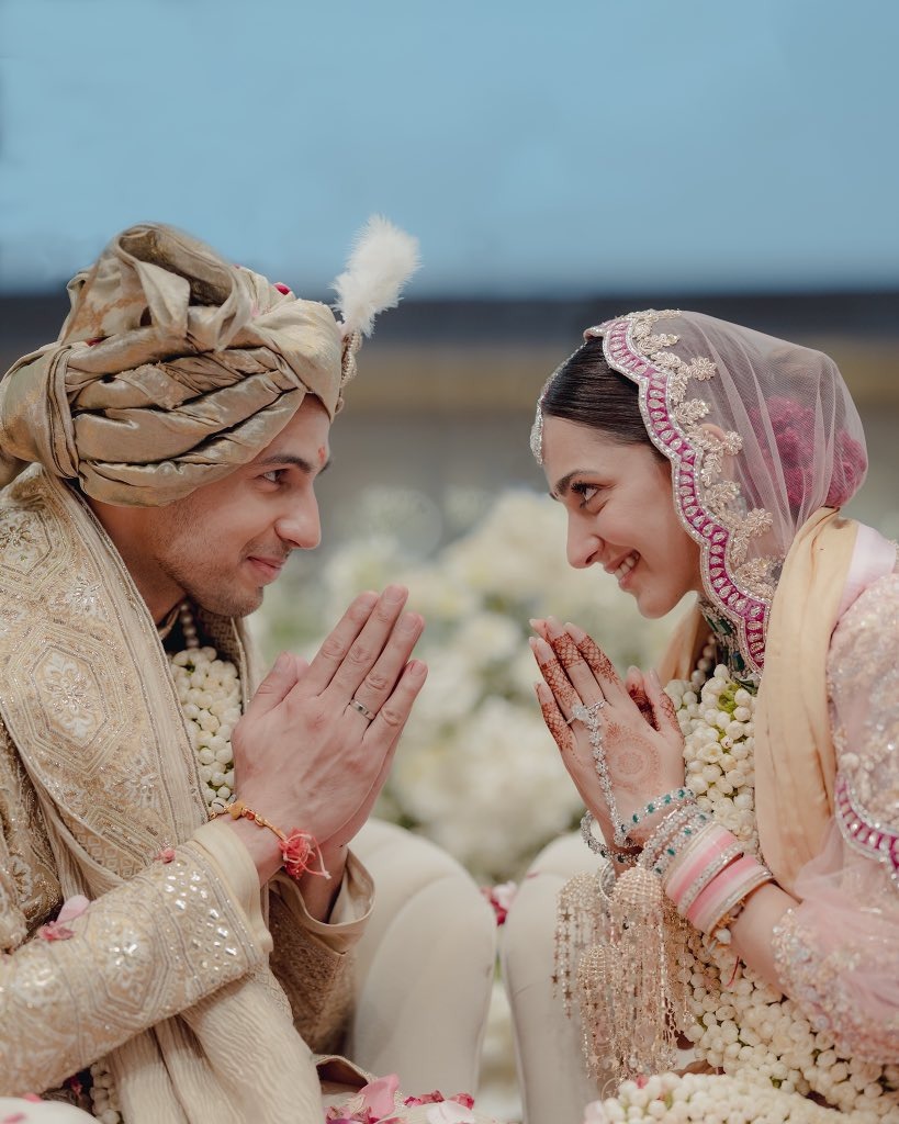 Kiara Advani Sidharth Malhotra Wedding Photos 