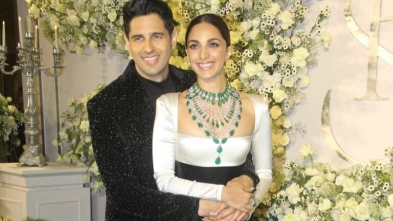 Kiara Advani Sidharth Malhotra Reception Photos