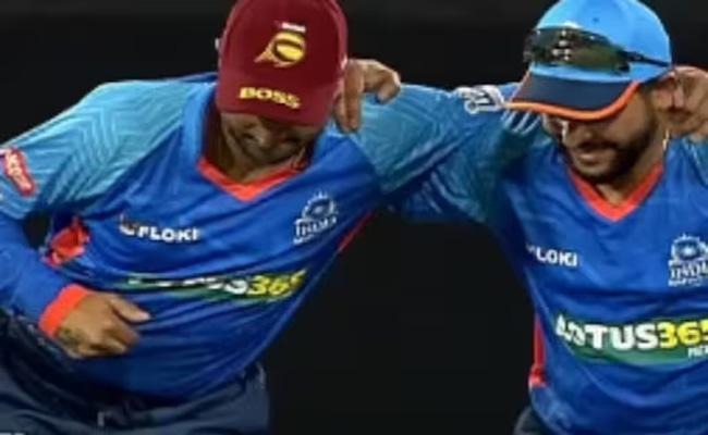 cricketers dance on naatu naatu
