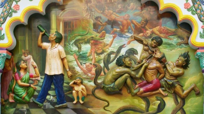 punishments in hell as per hindu mythology