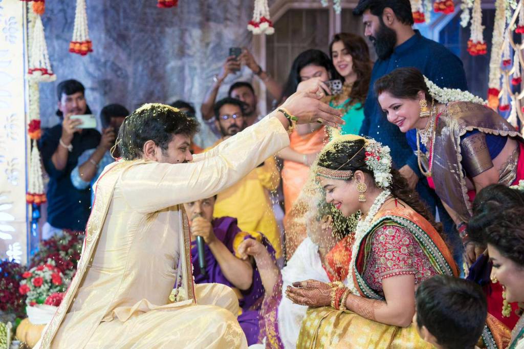manchu manoj bhuma mounika marriage photos