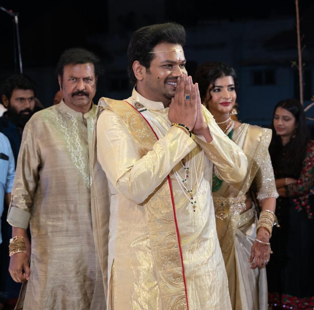 mohanbabu in manoj marriage