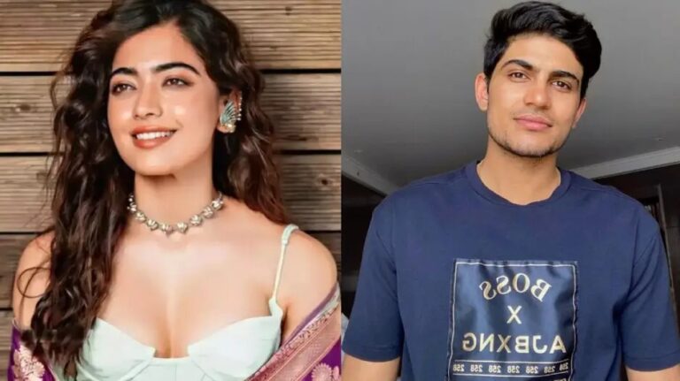 rashmika and shubman gill