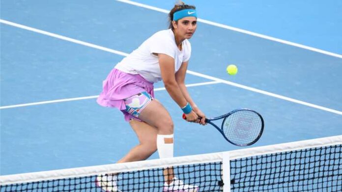 sania mirza last match photo