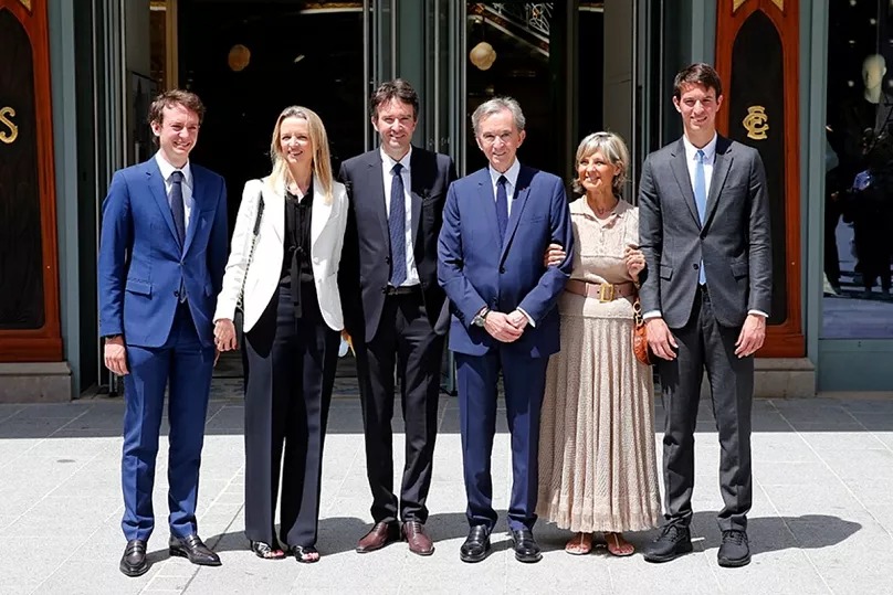 Bernad Arnault family