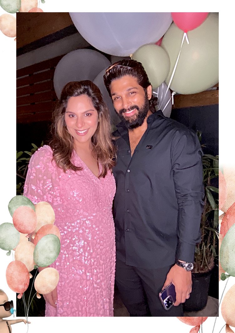 upasana babyshower photos