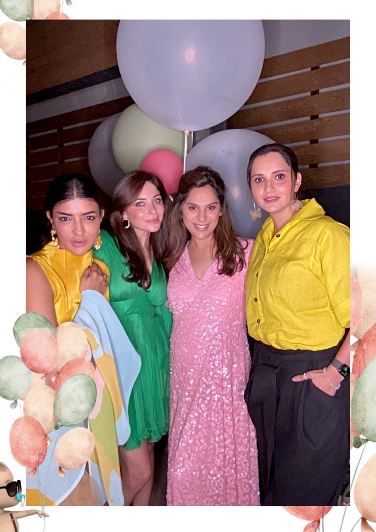 upasana babyshower photos