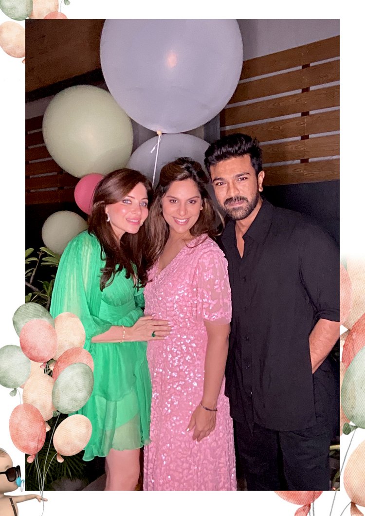 upasana babyshower photos