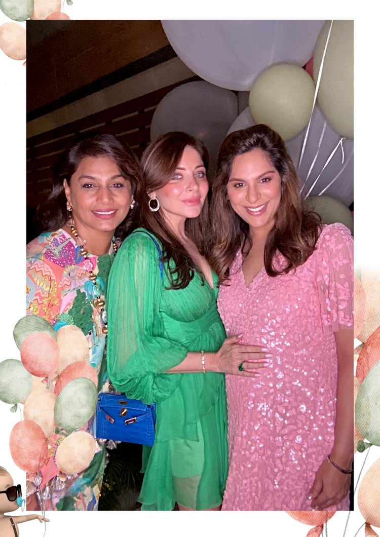 upasana babyshower photos