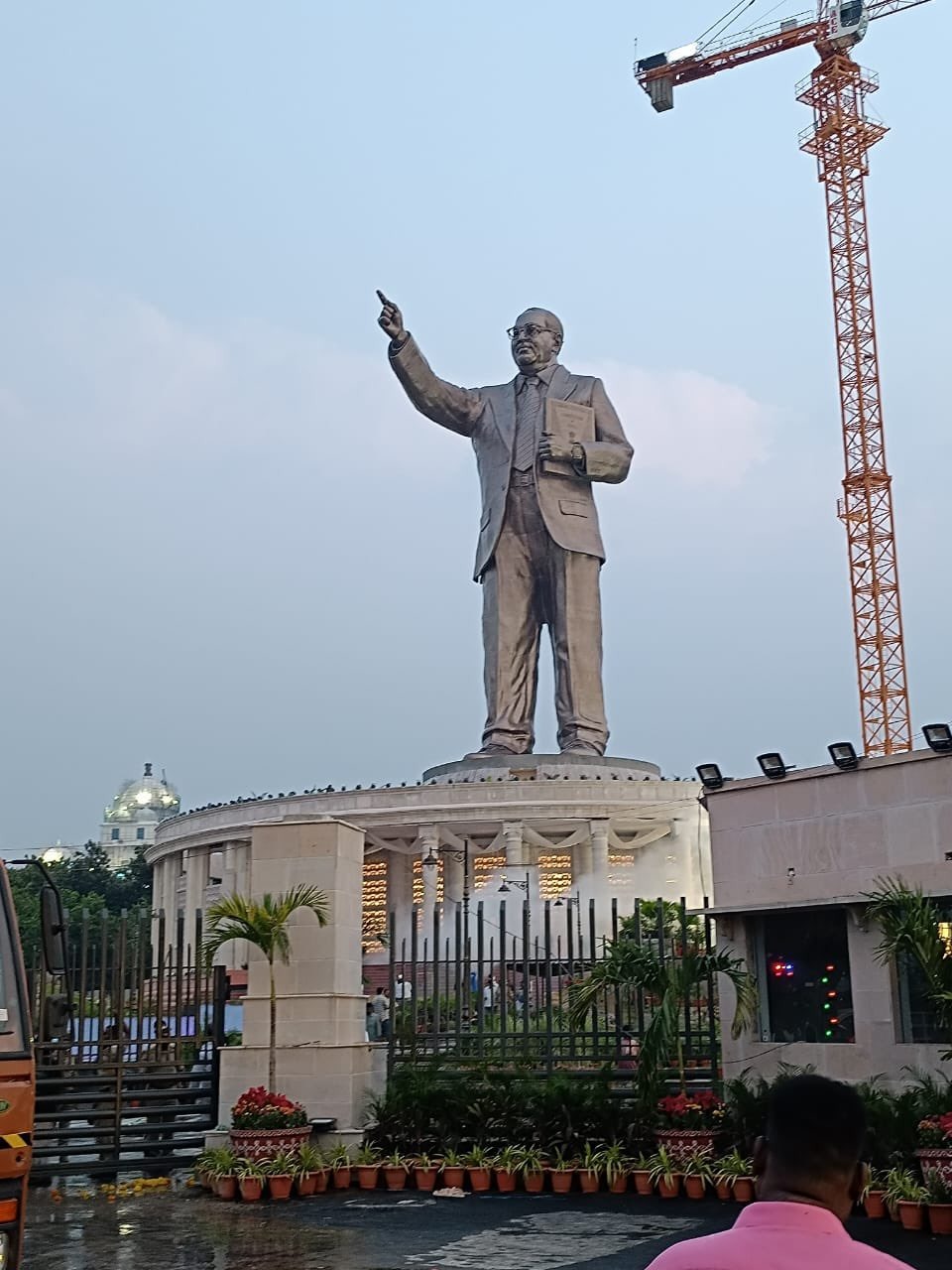 ambedkar statue in hyderabad photos