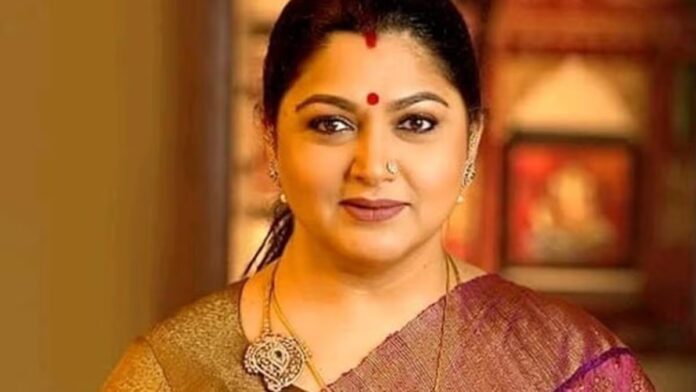 khushboo sundar hospitalized