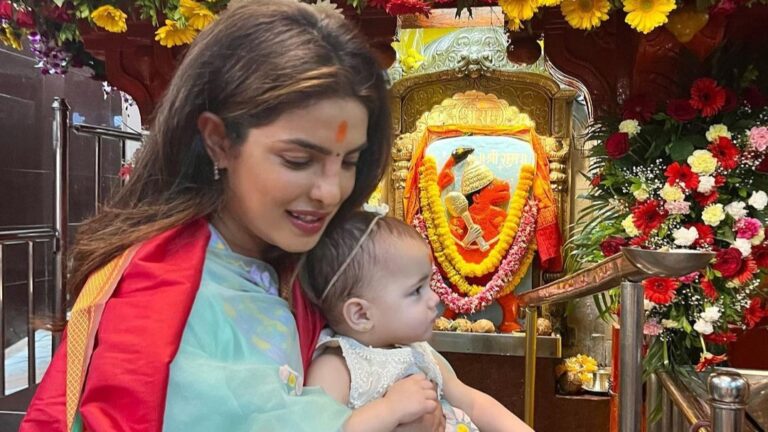 Priyanka Chopra: త‌న అంద‌మైన కూతురిని చూపించి ఫ్యాన్స్‌ని ఫుల్ ఖుష్ చేసిన ప్రియాంక చోప్రా