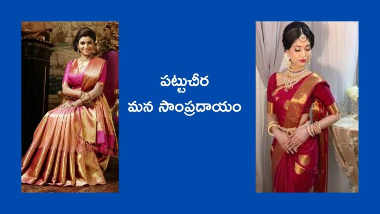 Pattu cheera – our tradition : పట్టుచీర- మన సాంప్రదాయం గురించి తెలుసుకోండి