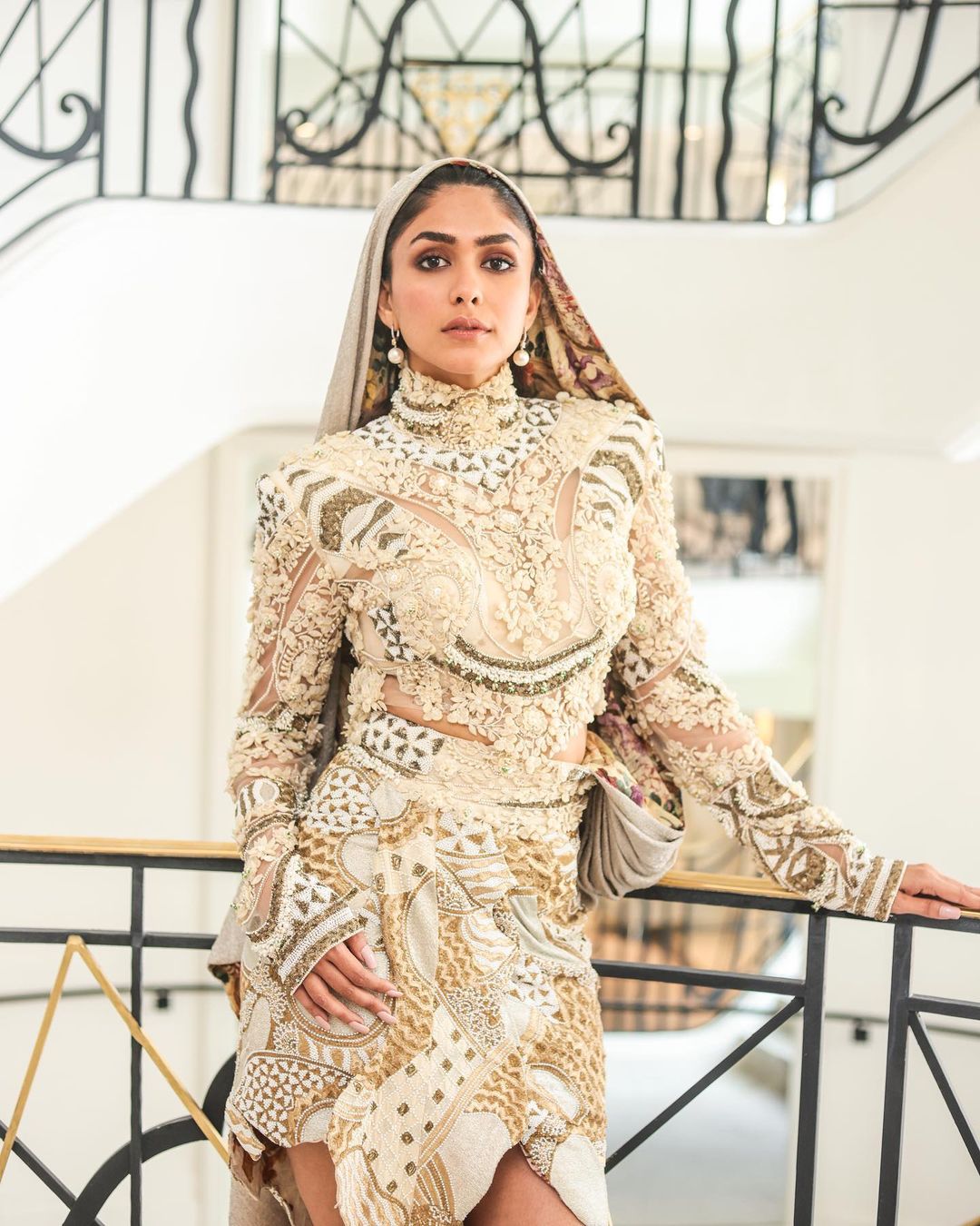 mrunal thakur at cannes 2023