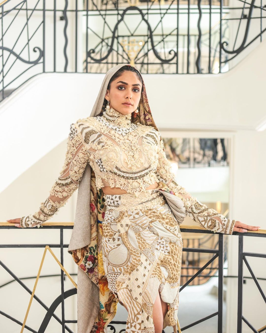 mrunal thakur at cannes 2023