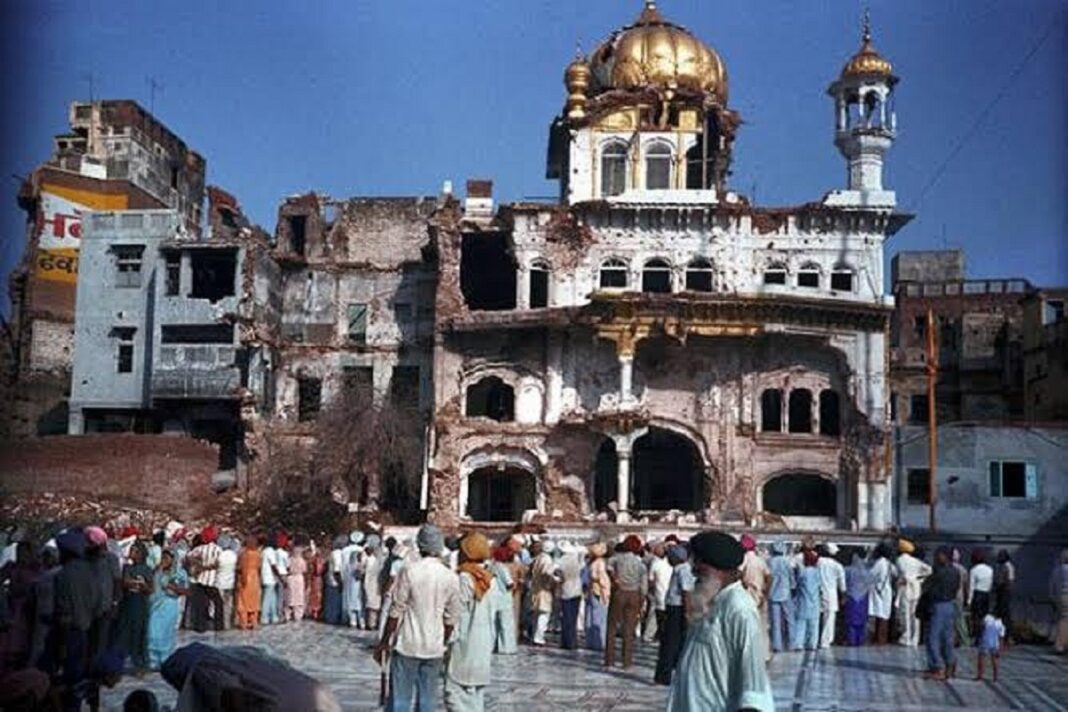 25th June 1984 Operation Blue Star : The Controversial Military ...