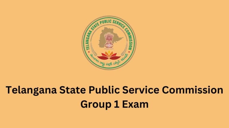 TSPSC Group 1 Prelims Exam 2023