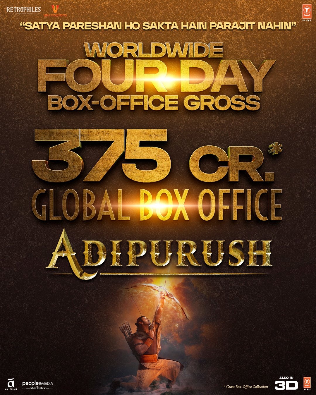 Adipurush 4th Day Collections