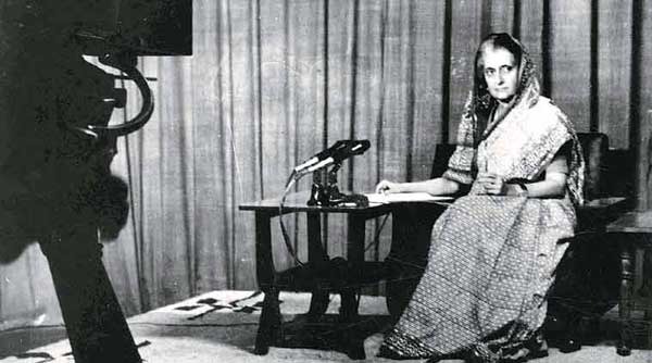 indira gandhi during the emergency period