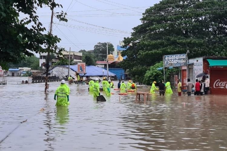 floods in Warangal