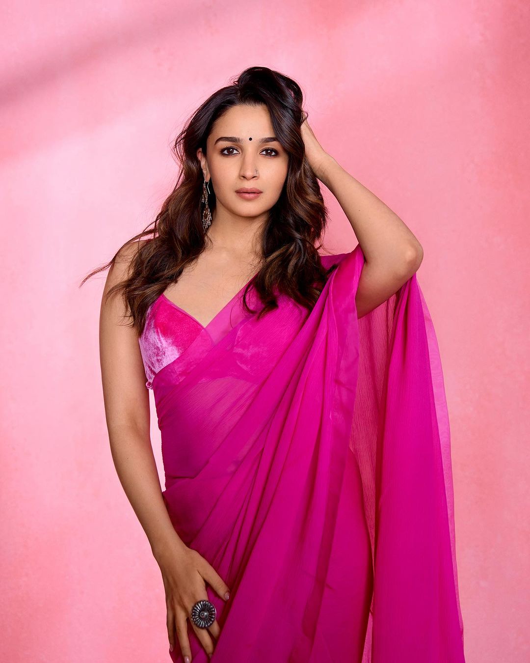 alia bhatt saree pictures