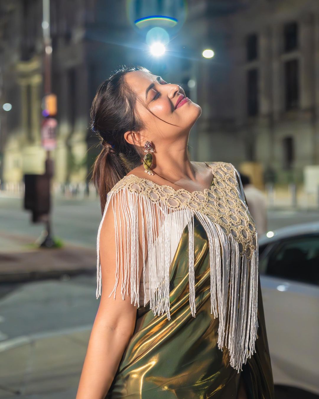 anasuya latest photos at downtown philadelphia