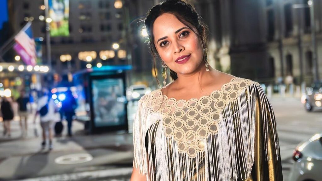 anasuya latest photos at downtown philadelphia