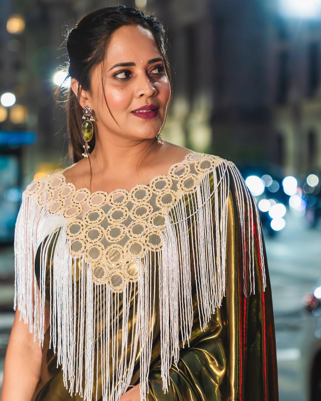 anasuya latest photos at downtown philadelphia