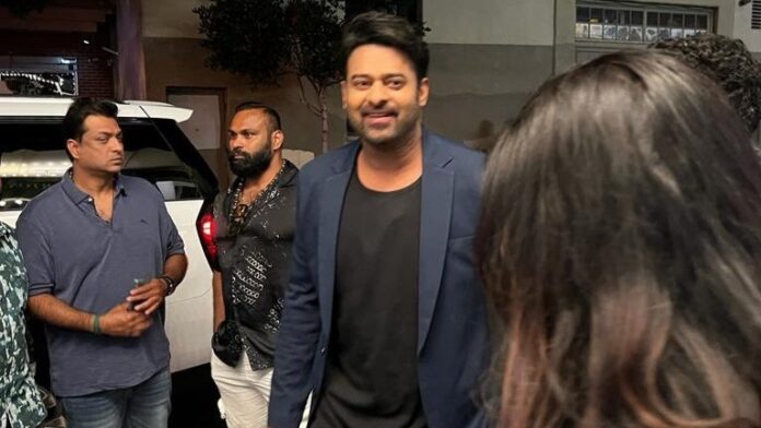 Prabhas at Comic Con Preview Night
