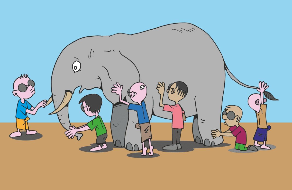 The Elephant and the Blind Men