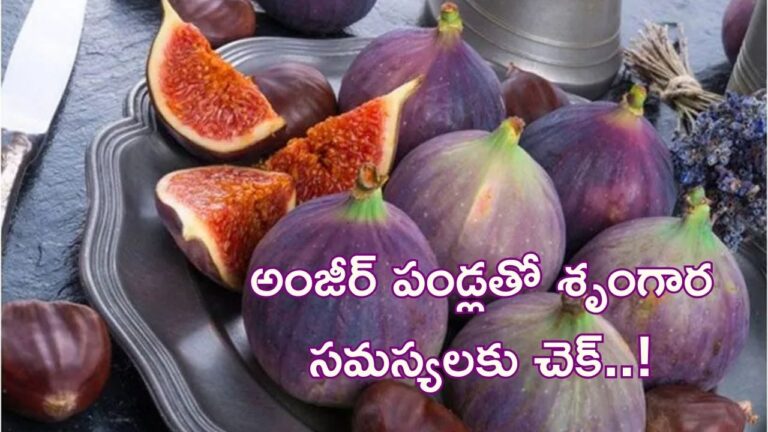 Anjeer Health Benefits : అంజీర్ పండ్లను తిన‌డం వ‌ల్ల శృంగార సమస్యలు తొలగిపోతాయా?