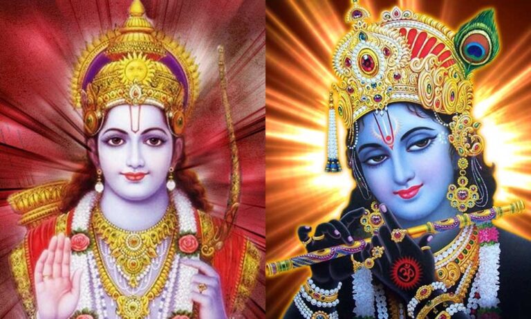 What is the reason for Lord Krishna possessing the Sudarshana Chakra while Lord Rama did not?