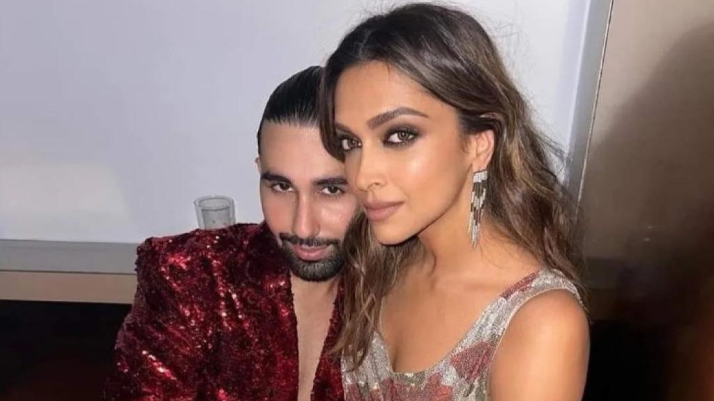 Orhan Awatramani with deepika padukone