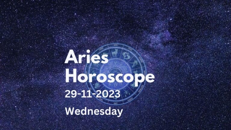 aries horoscope 29-11-2023