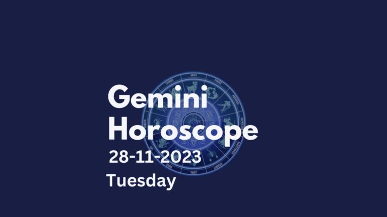 gemini horoscope 28-11-2023