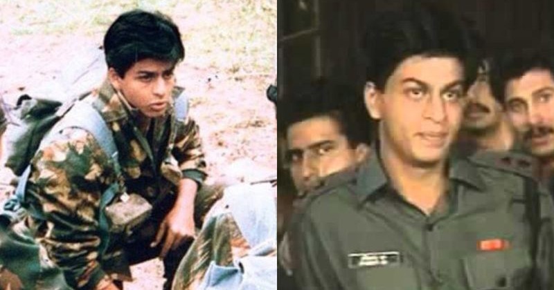 shah rukh khan in fauji